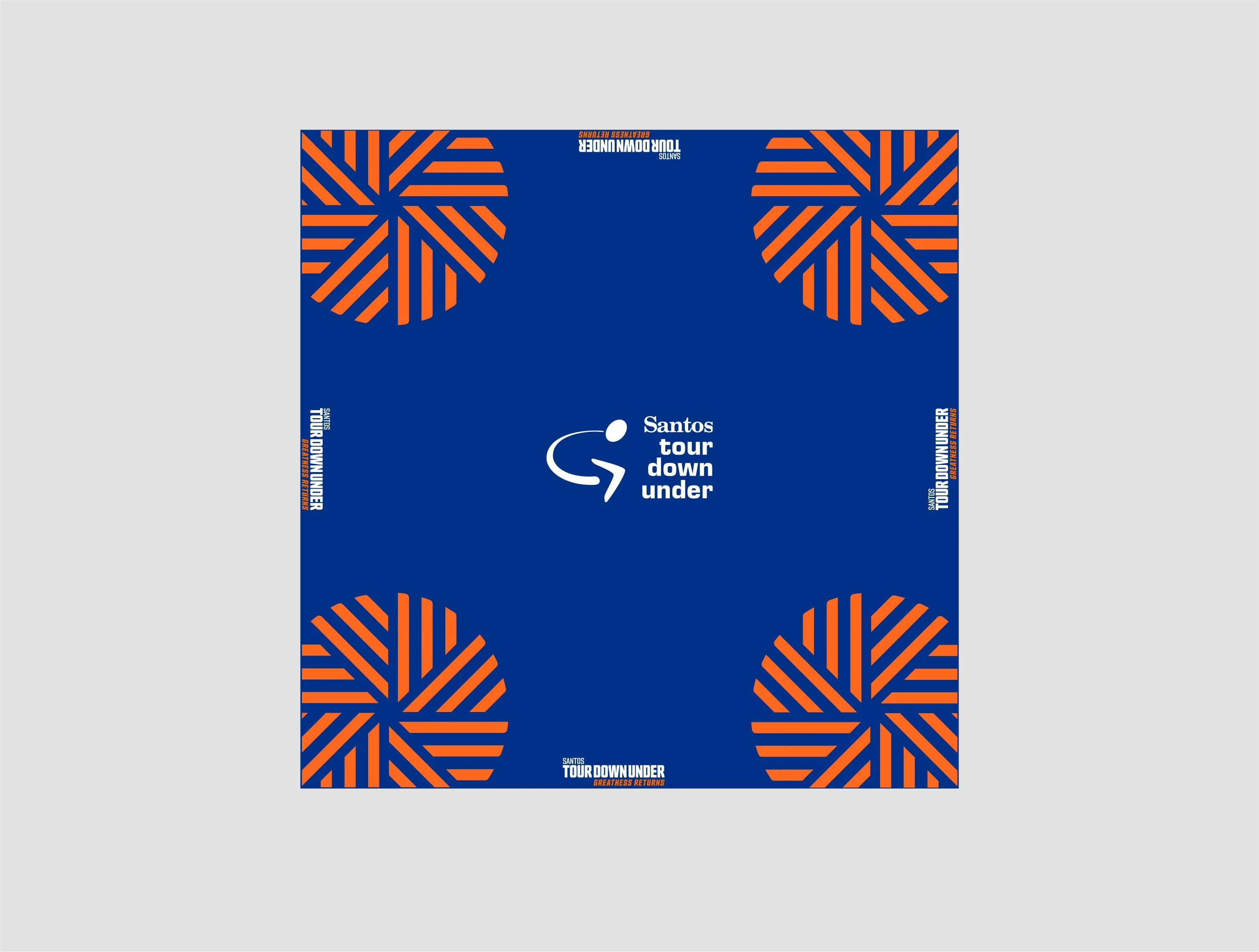 2023 TDU SILK SCARF BLUE