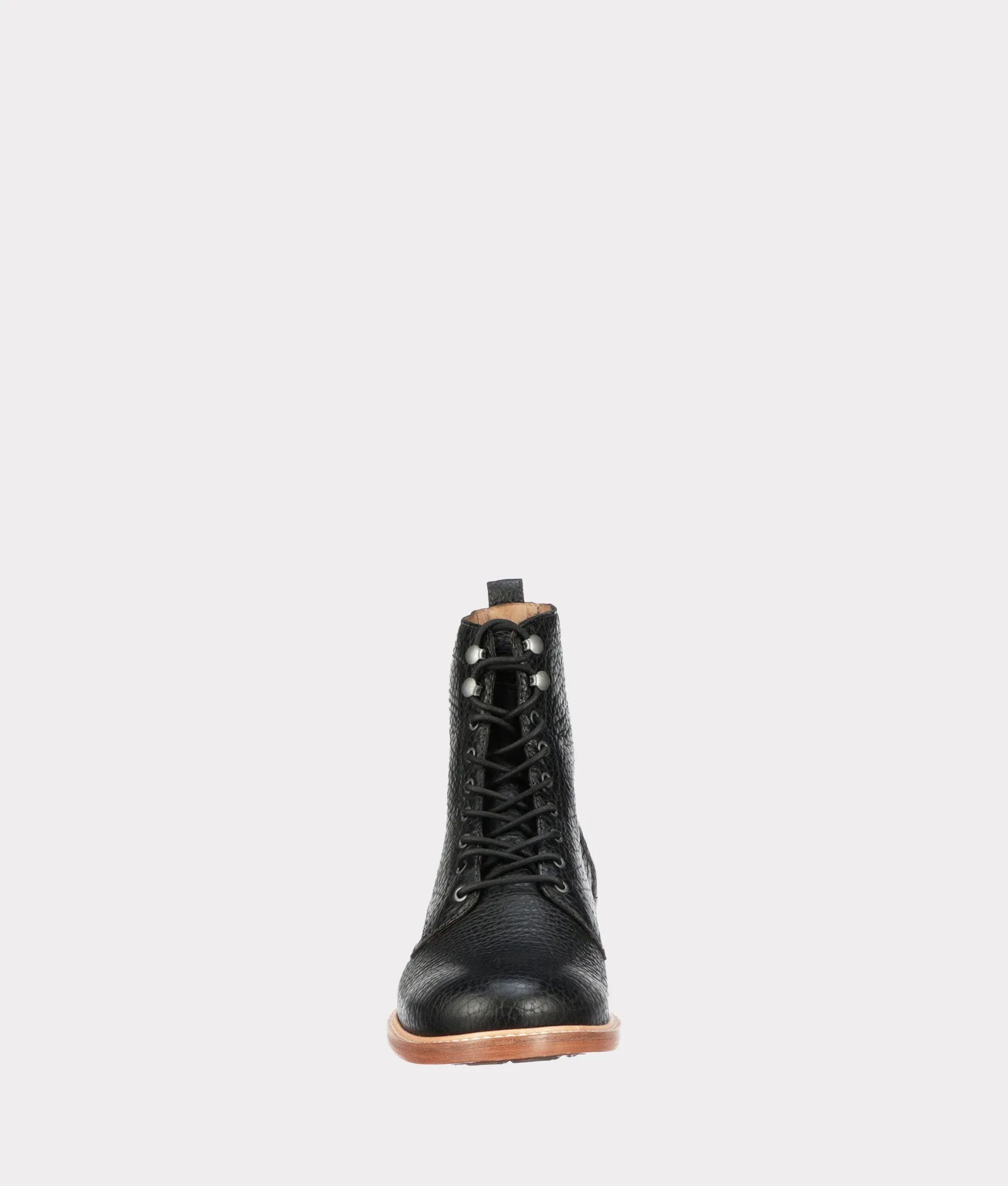 6" Lace Up Derby Boot :: Black