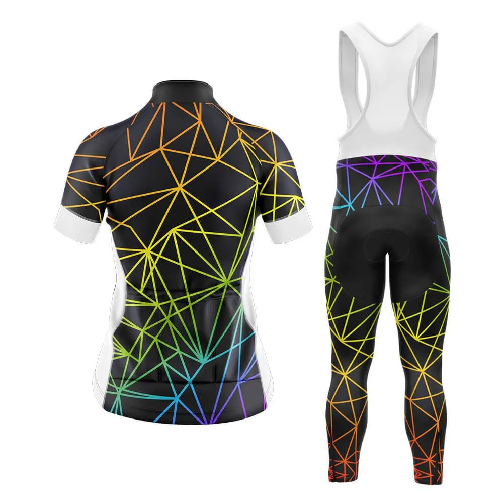 Abstract Rainbow (V9) Club Cycling Kit