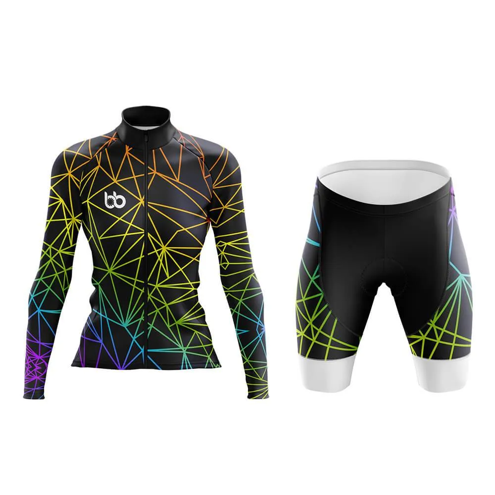 Abstract Rainbow (V9) Club Cycling Kit