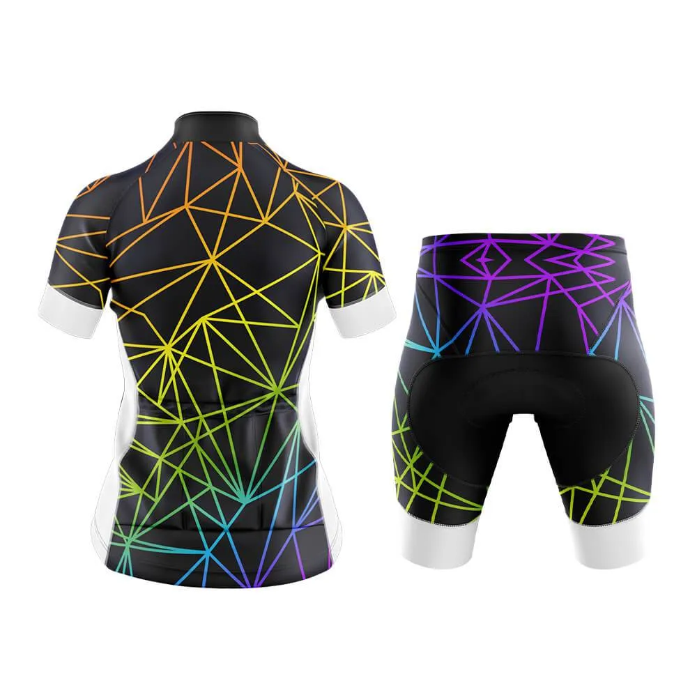 Abstract Rainbow (V9) Club Cycling Kit