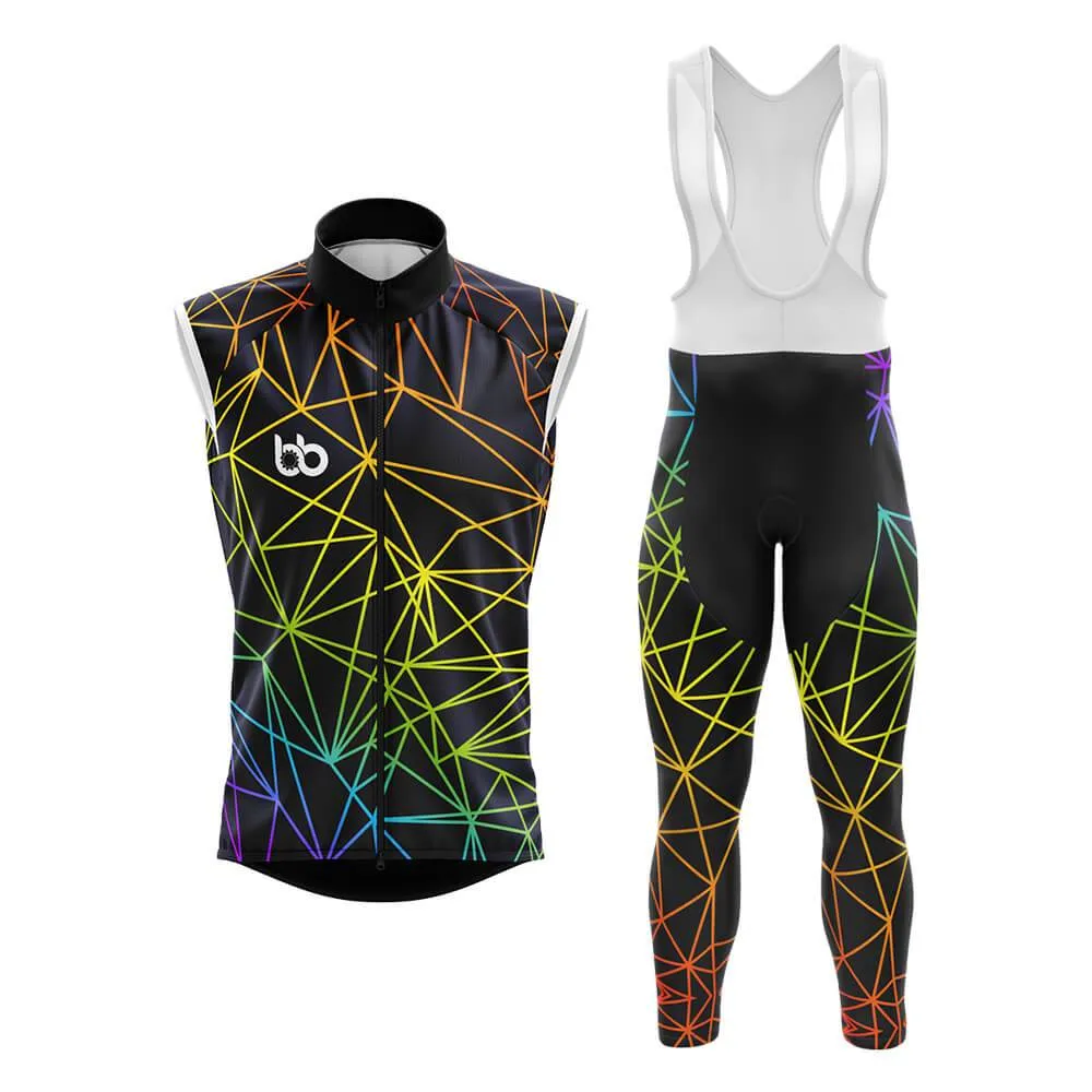 Abstract Rainbow (V9) Club Cycling Kit