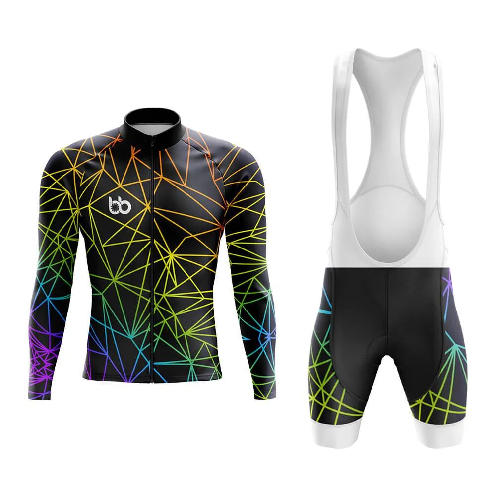 Abstract Rainbow (V9) Club Cycling Kit