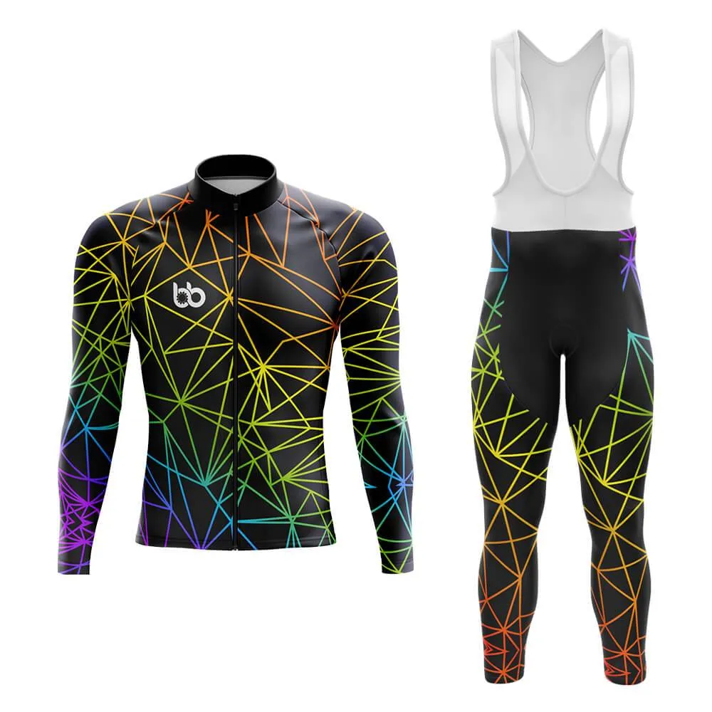 Abstract Rainbow (V9) Club Cycling Kit