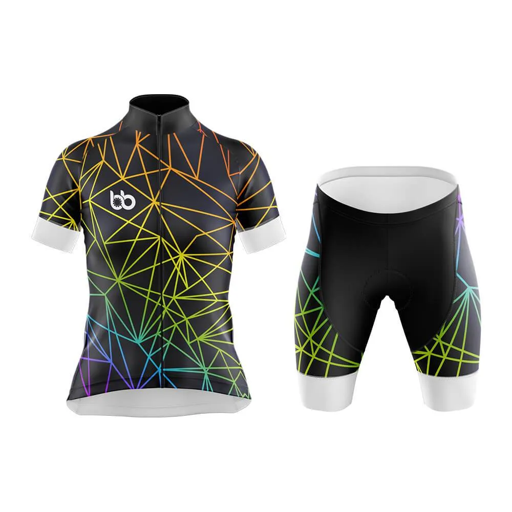 Abstract Rainbow (V9) Club Cycling Kit