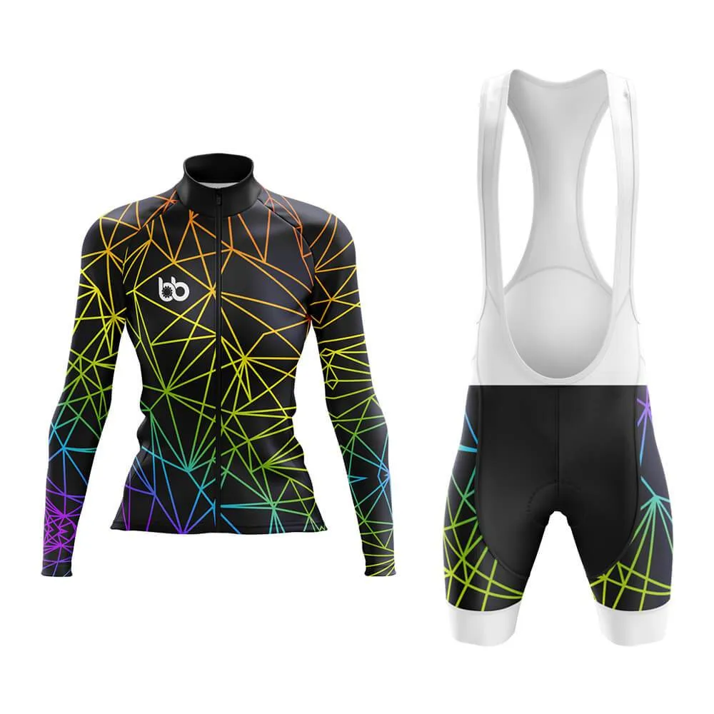 Abstract Rainbow (V9) Club Cycling Kit