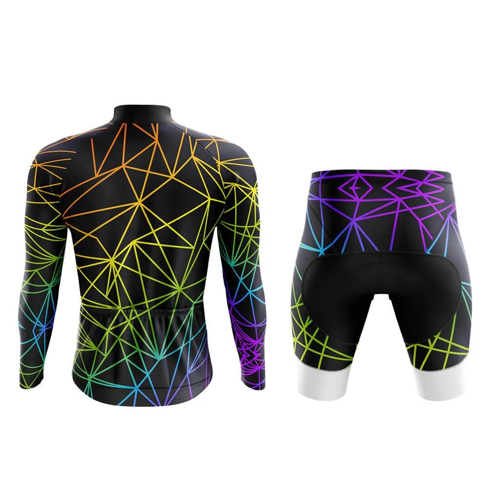 Abstract Rainbow (V9) Club Cycling Kit