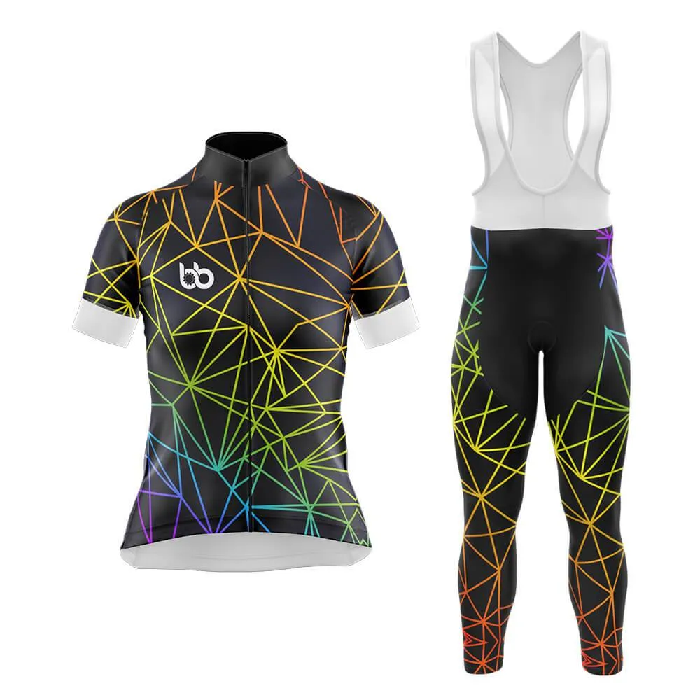 Abstract Rainbow (V9) Club Cycling Kit