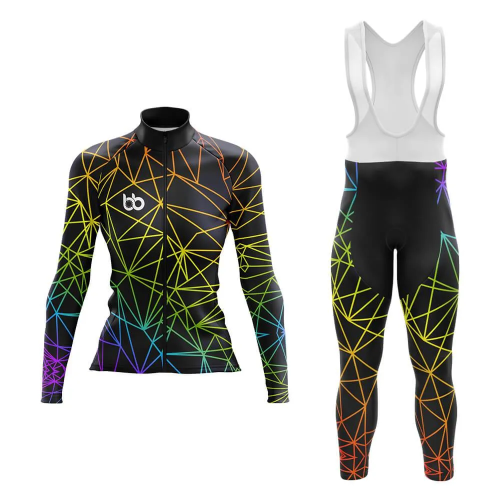 Abstract Rainbow (V9) Club Cycling Kit