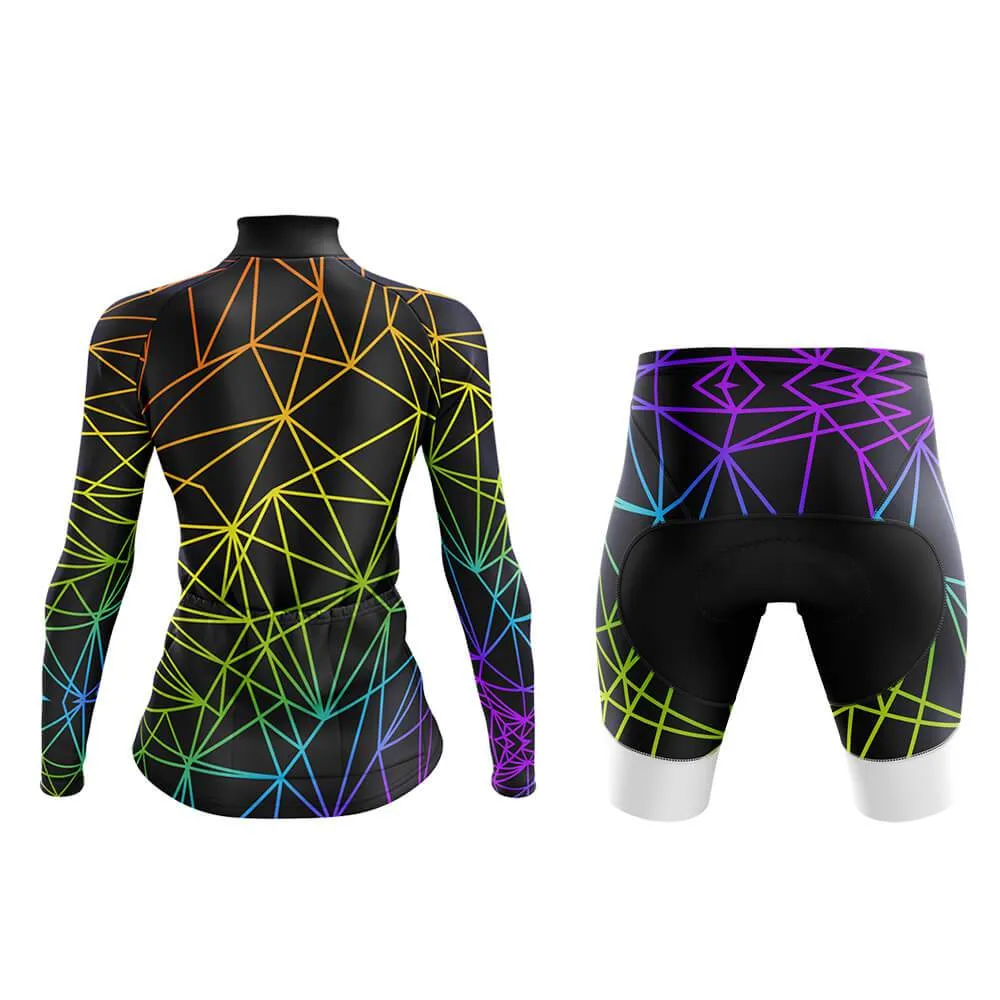 Abstract Rainbow (V9) Club Cycling Kit