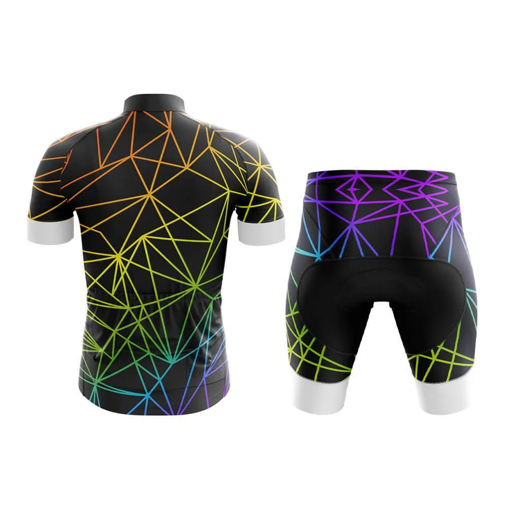 Abstract Rainbow (V9) Club Cycling Kit