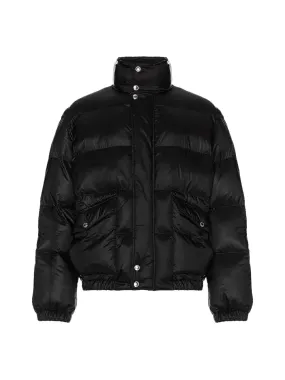 Alexander McQueen Graffiti Logo Collar Puffer Jacket