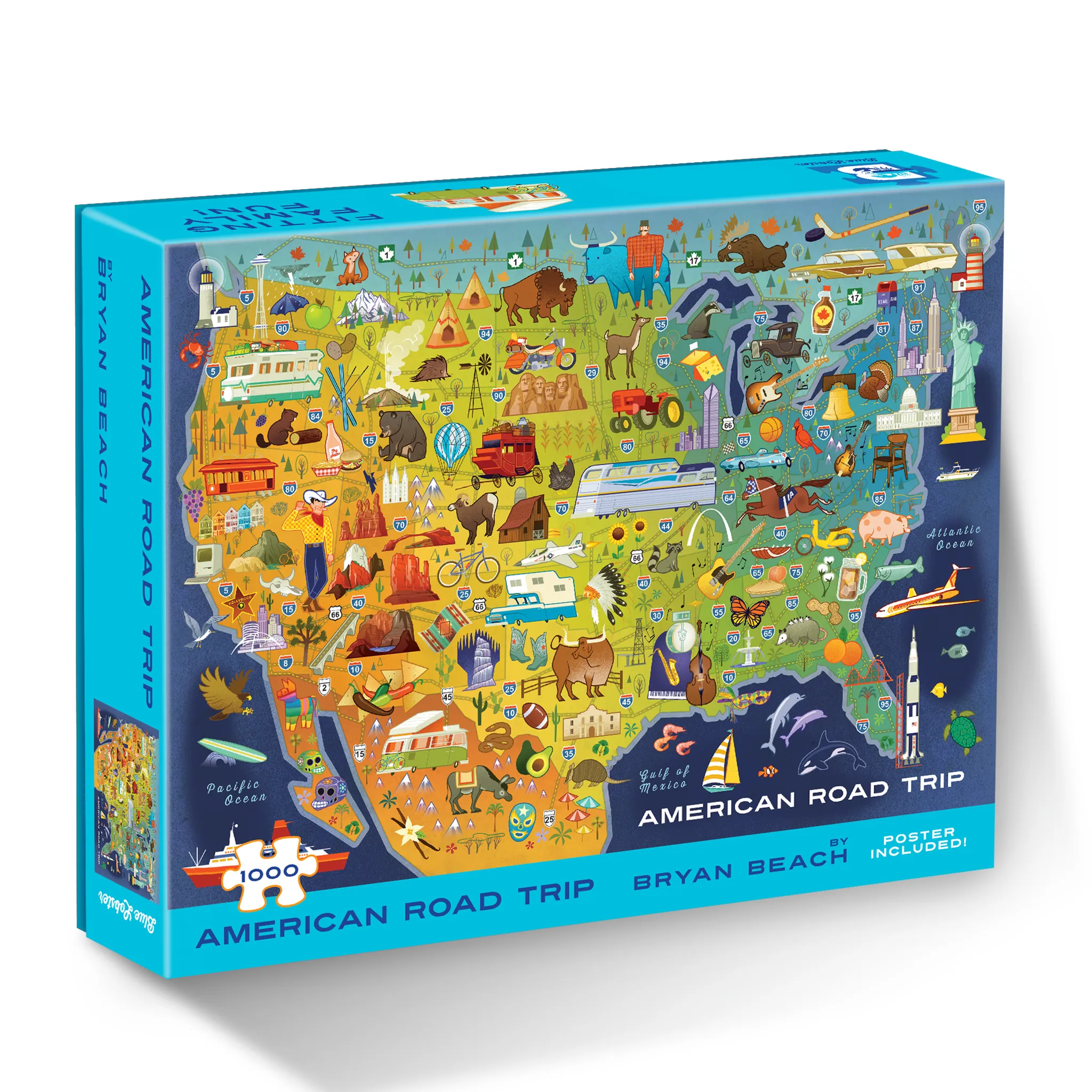 American Road Trip | 1,000 Piece Jigsaw Puzzle