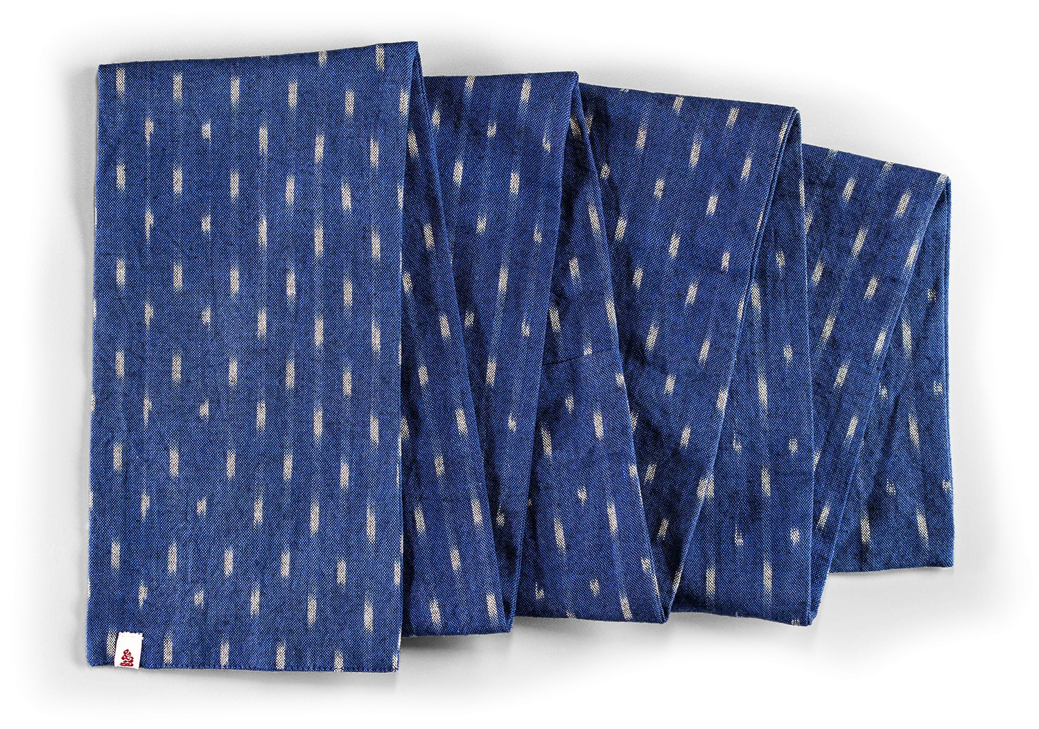 &SONS Blue Star Dot Scarf