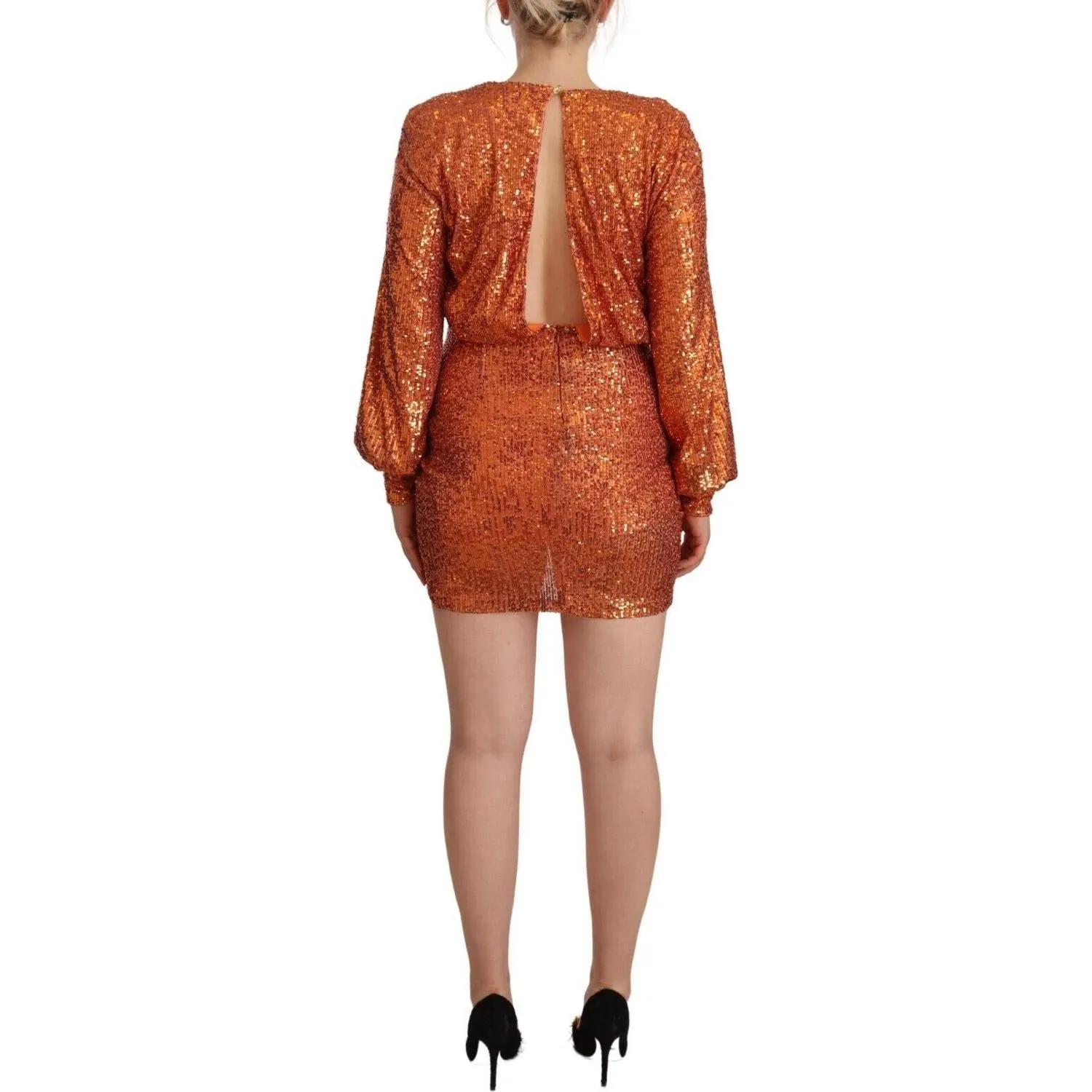 Aniye By Sequin Embellished Wrap Mini Dress