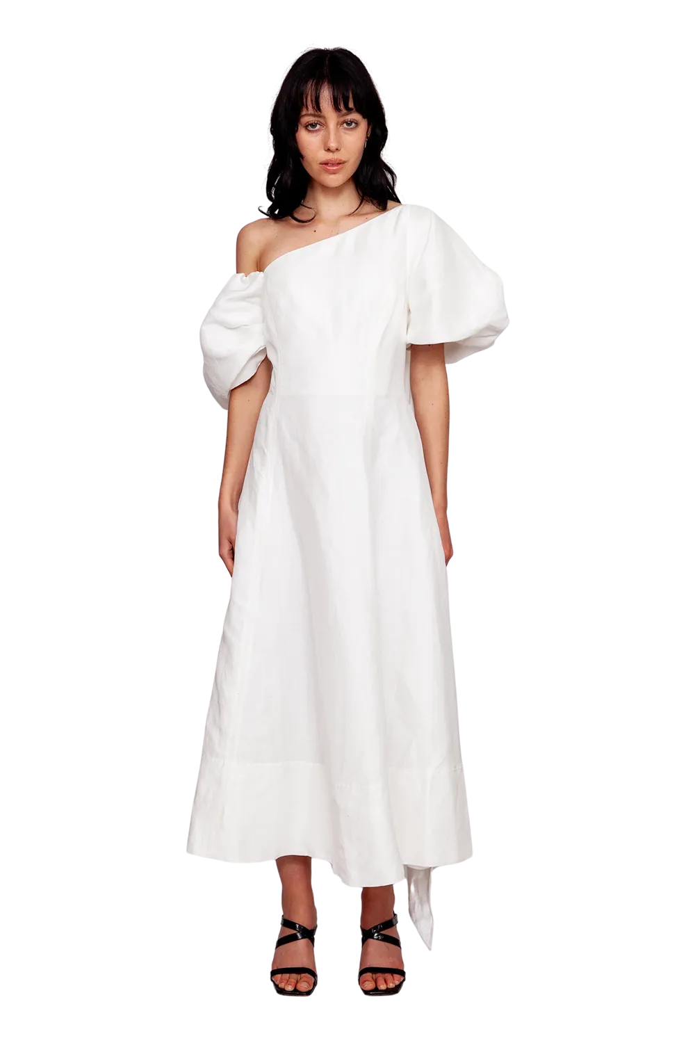 Arista Tulip Sleeve Midi Dress