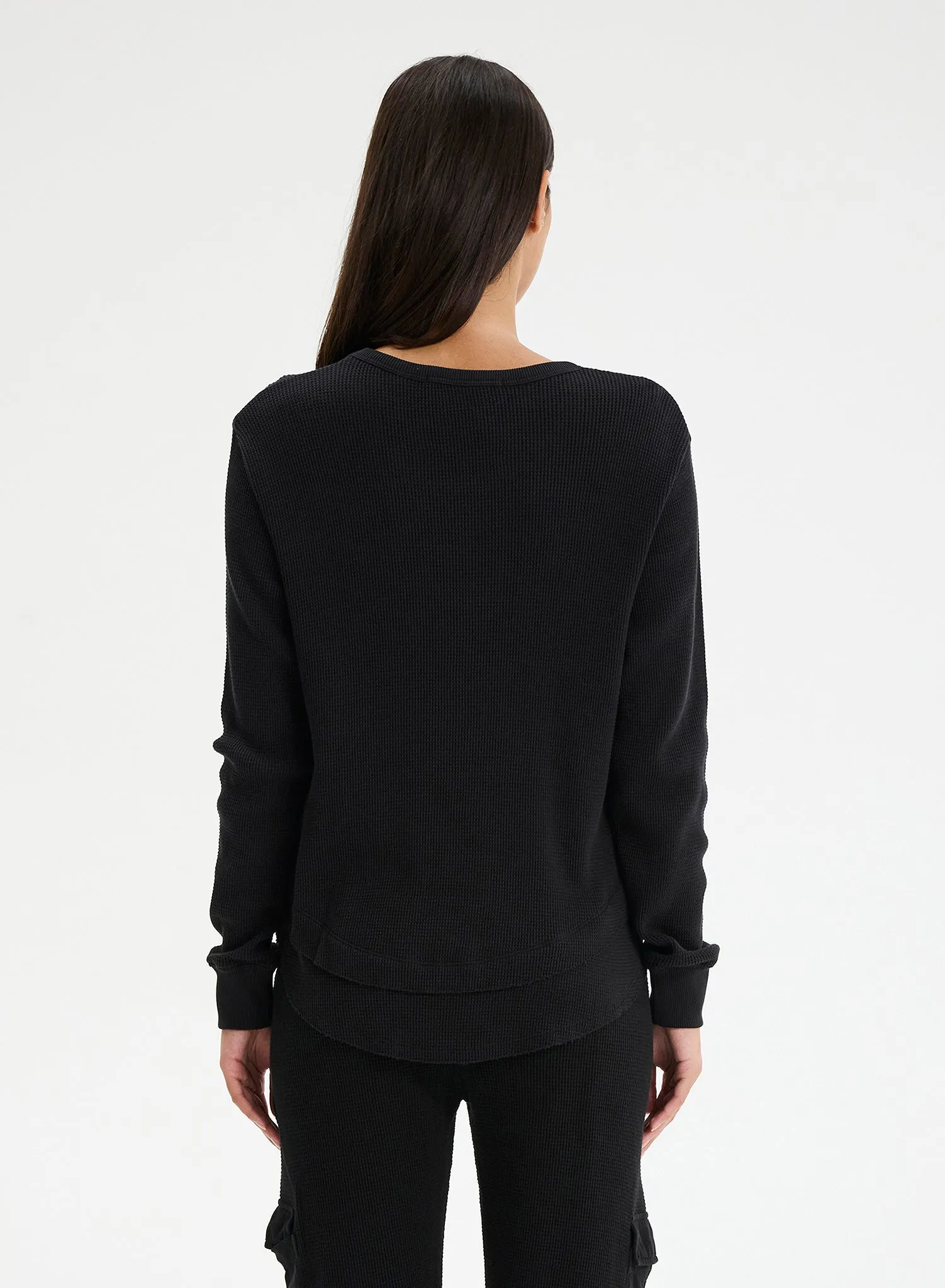 AVA SWEATSHIRT - Mock Layer Sweatshirt