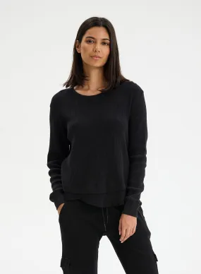 AVA SWEATSHIRT - Mock Layer Sweatshirt