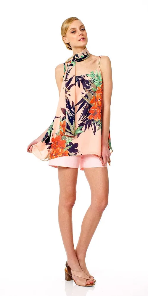 Bali Tank, blush floral