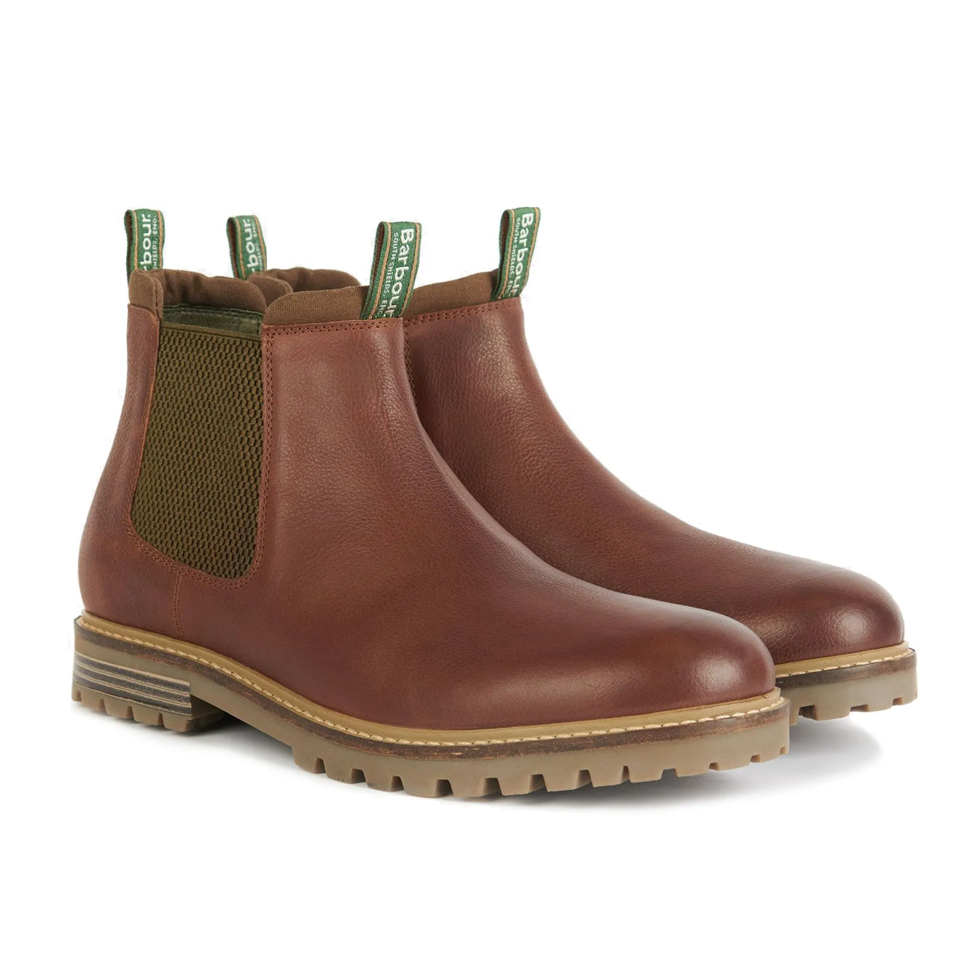 Barbour Mens Walker Boot - Teak