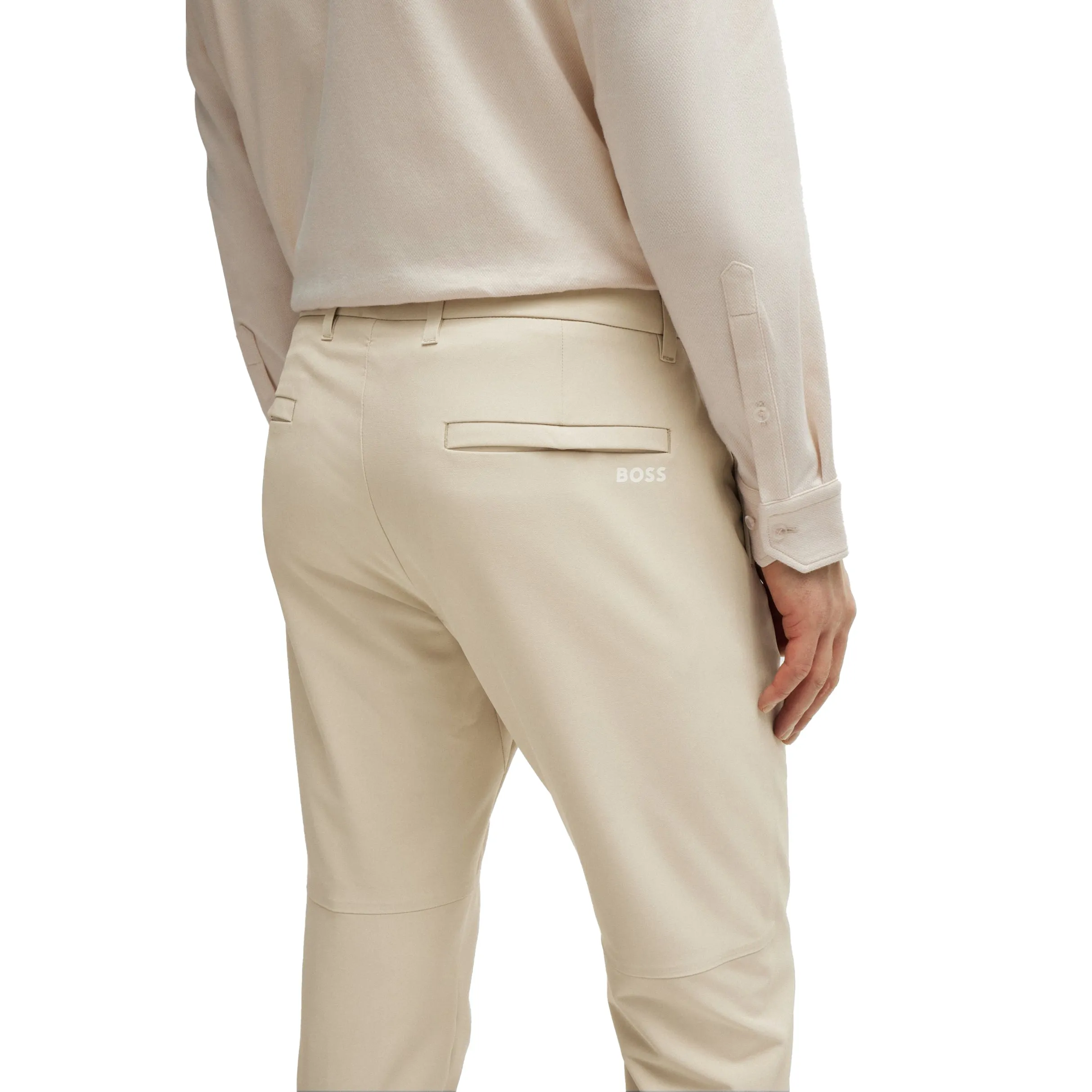 Boss Communter Slim Fit Golf Chino - Medium Beige