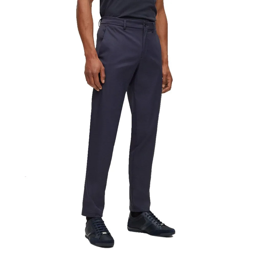 BOSS Phoenix Regular Fit Golf Pants - Dark Blue