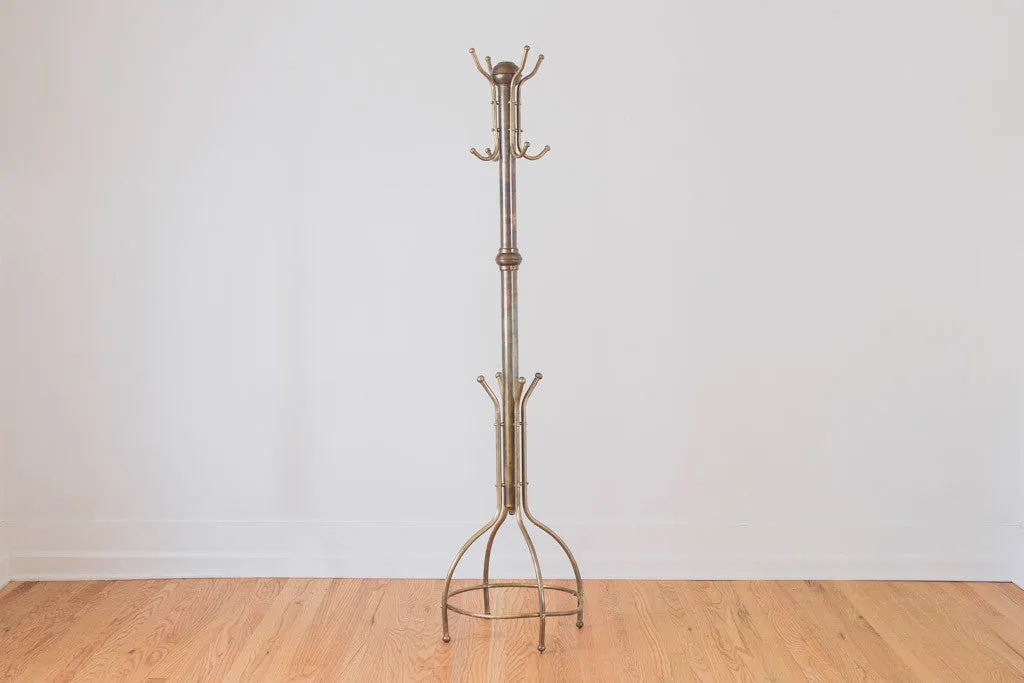 Brass Coat Rack