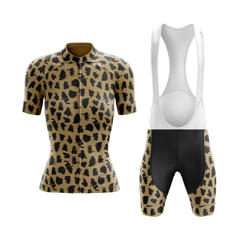 Brown Leopard Club Cycling Kit