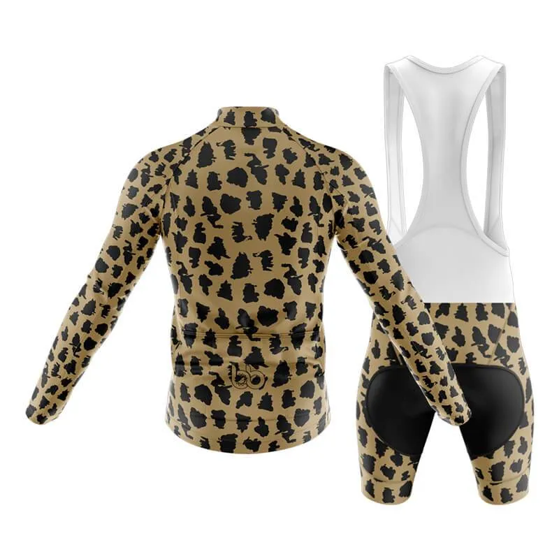 Brown Leopard Club Cycling Kit