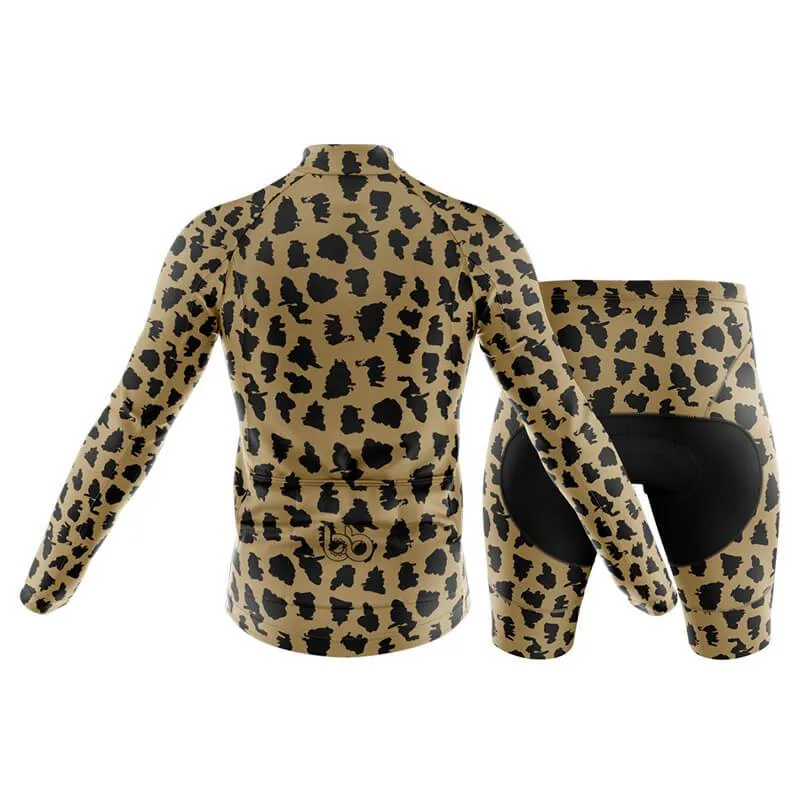 Brown Leopard Club Cycling Kit