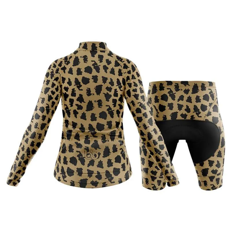 Brown Leopard Club Cycling Kit