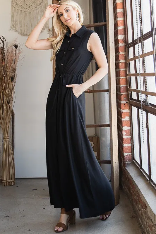 Button down Maxy Dress