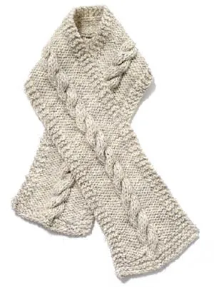 Cable Scarf Pattern (Knit) - Version 1