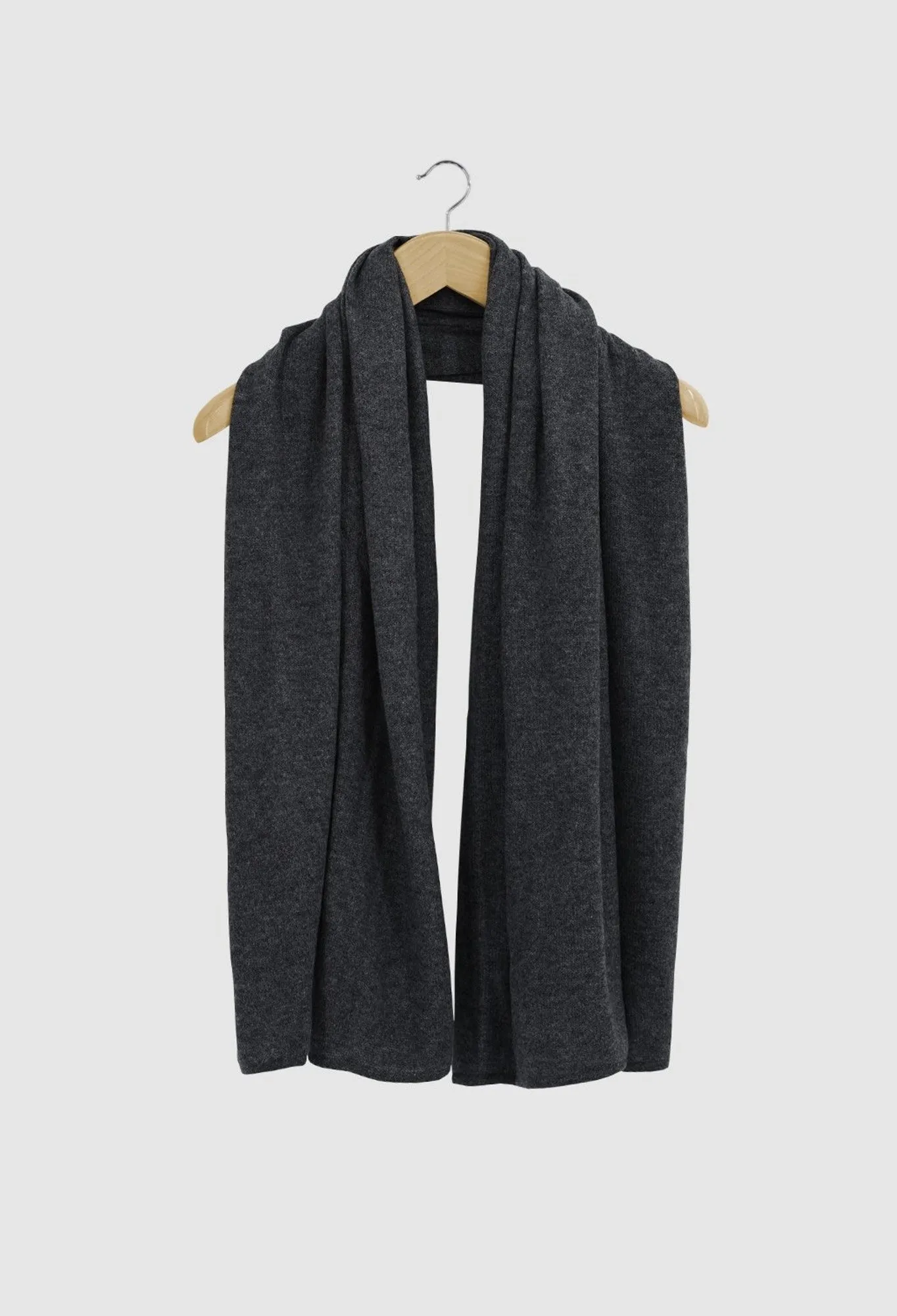 CASHMERE TRAVEL BLANKET by OYUNA in Slate Grey