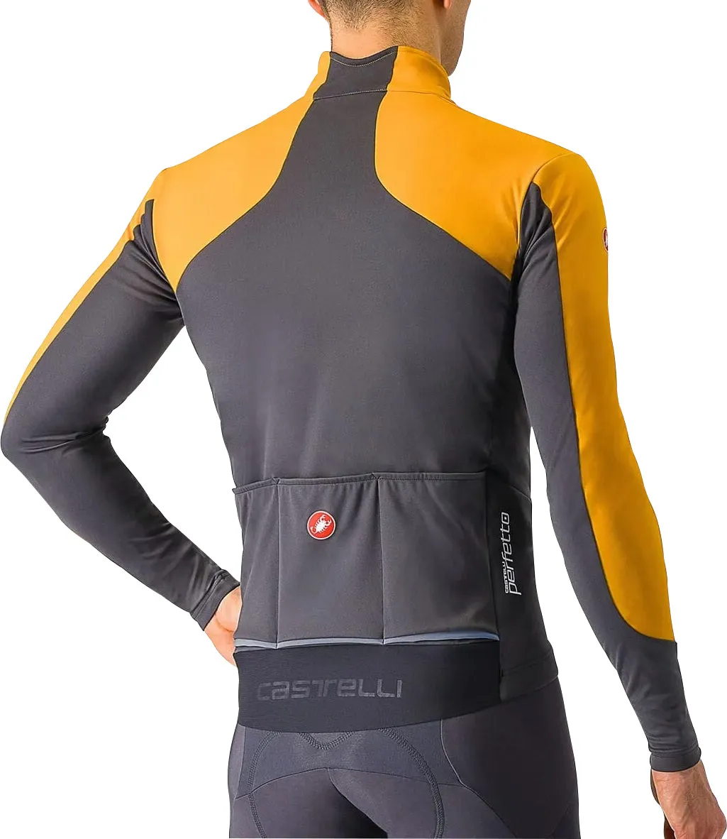 Castelli Perfetto Air Mens Cycling Jacket - Orange