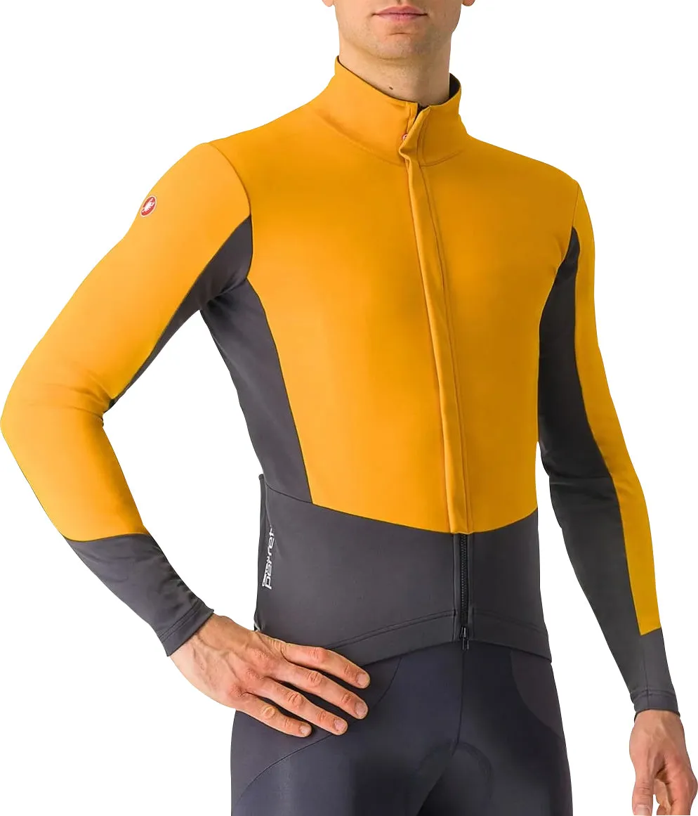 Castelli Perfetto Air Mens Cycling Jacket - Orange