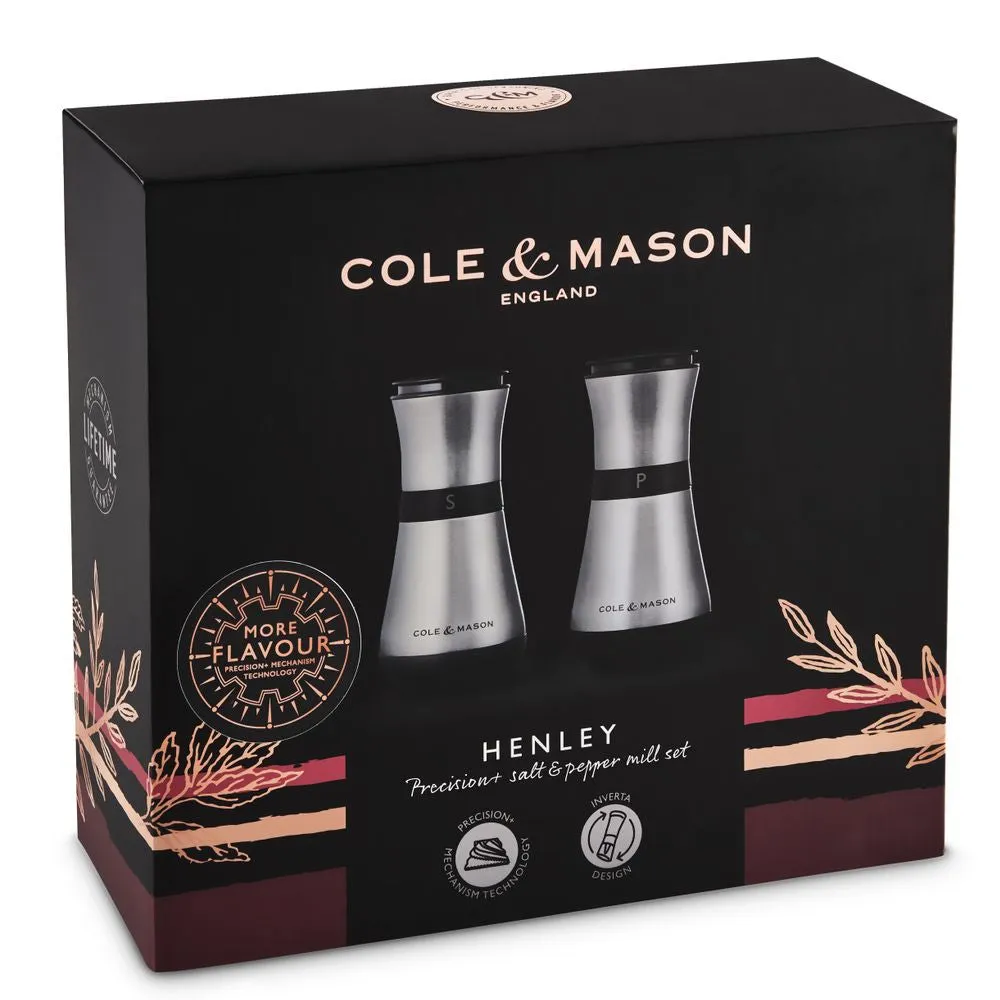 Cole & Mason Henley Mills Gift Set with free Acrylic Tray