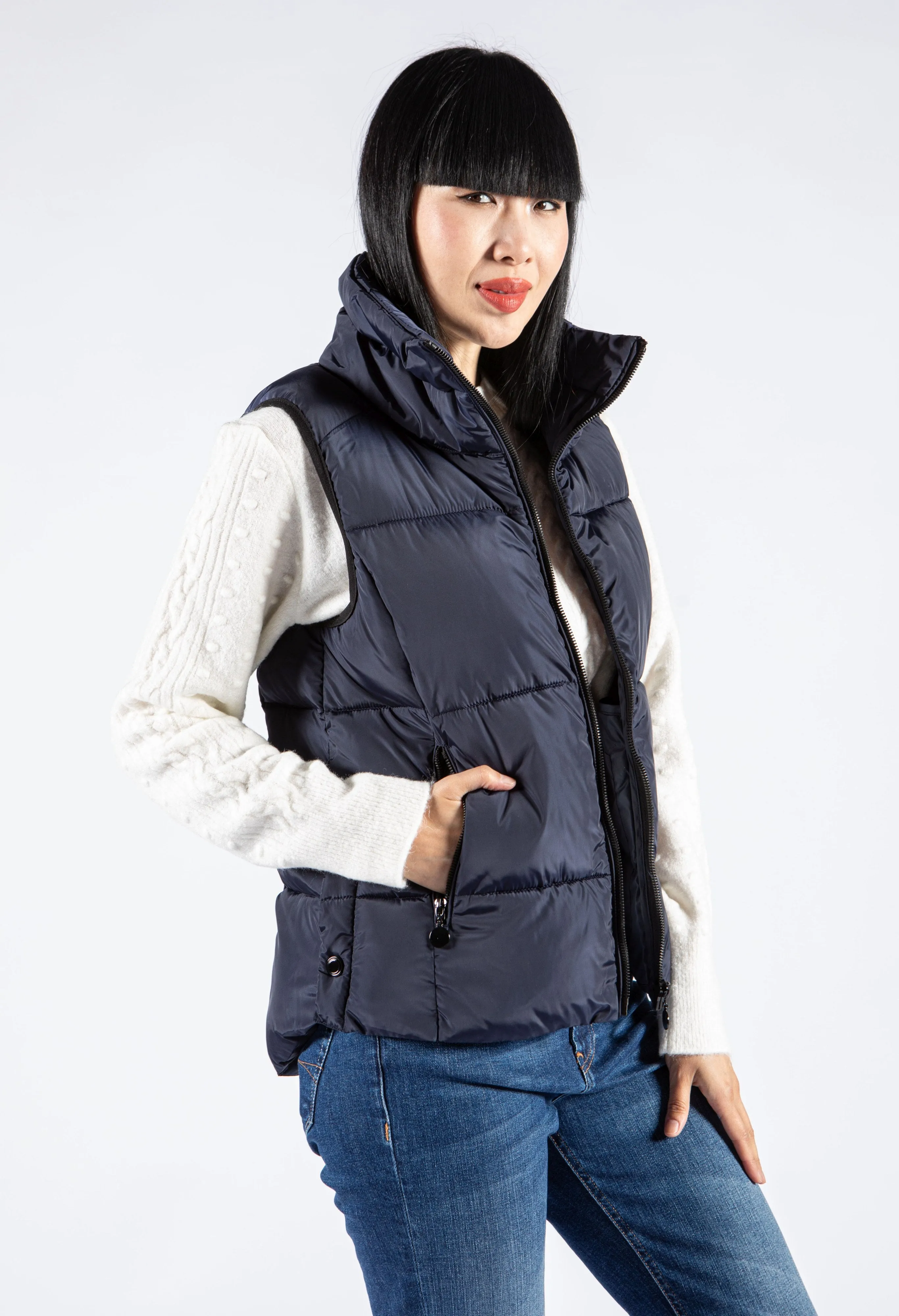 Contrast Gilet