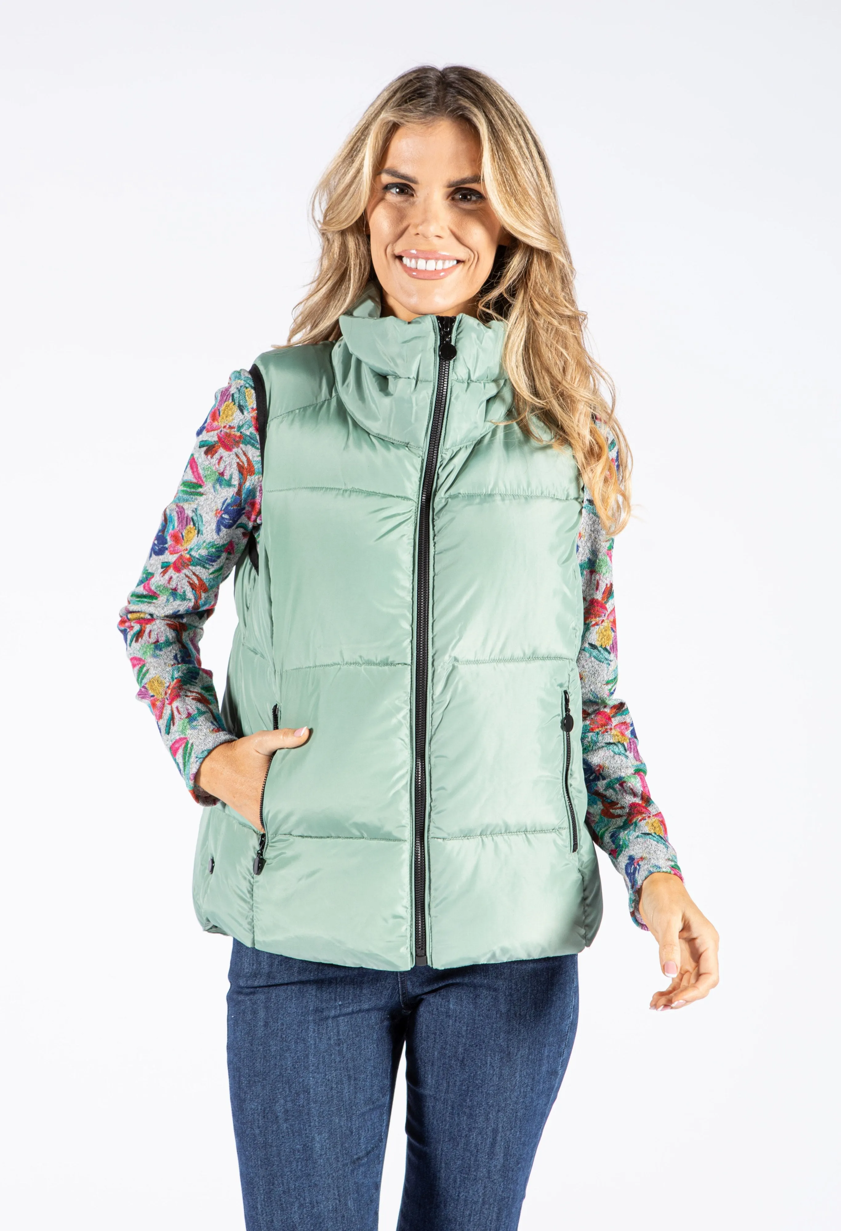 Contrast Gilet