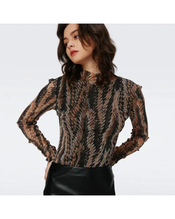 Diane Von Furstenberg Double Layer Remy Top