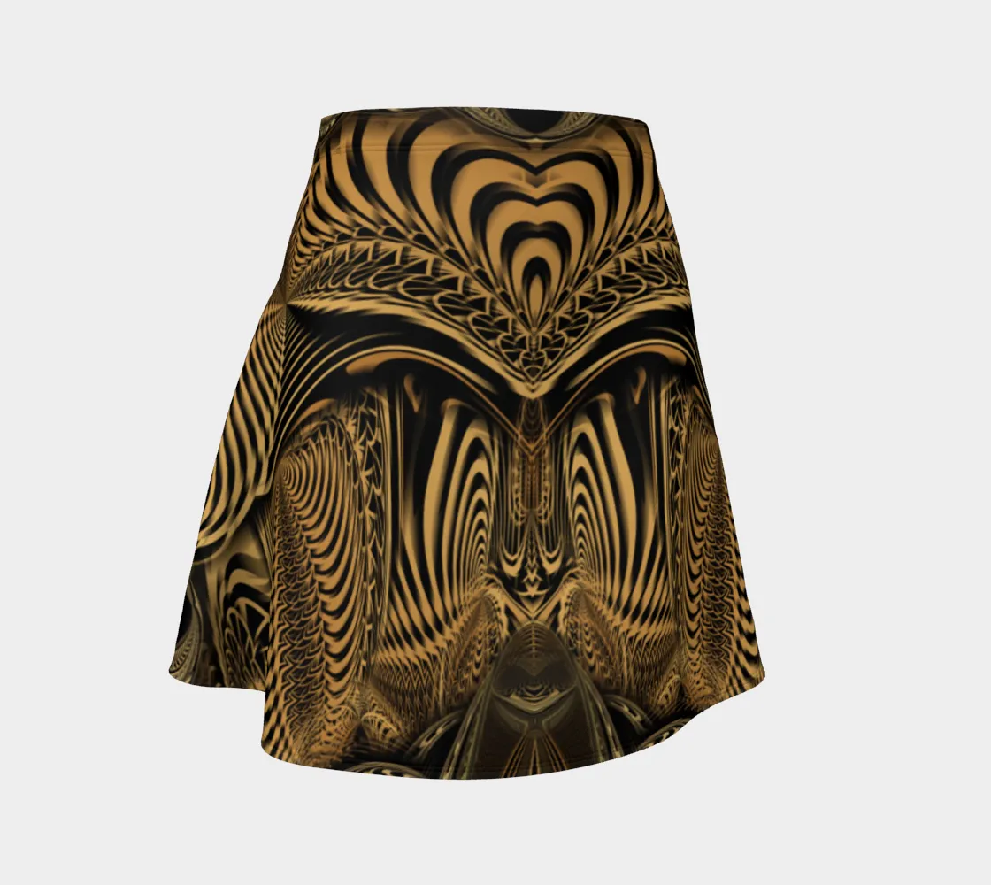 DOWN THE RIBBIT HOLE FLARE SKIRT