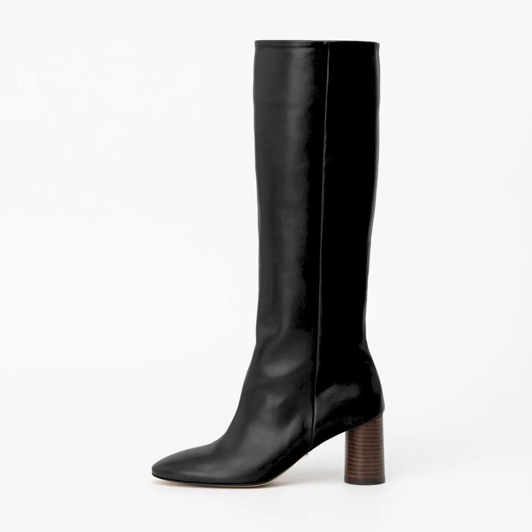 ELYFLY - leather knee boots