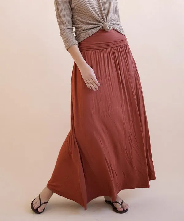 Emerson Bamboo Maxi Skirt