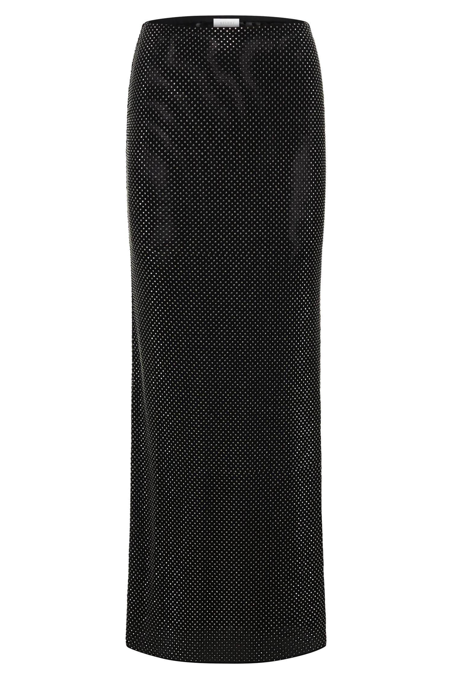 Erika Diamante Maxi Skirt - Black