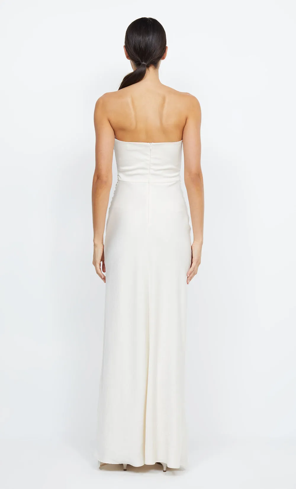 ETERNITY STRAPLESS MAXI - CREAM