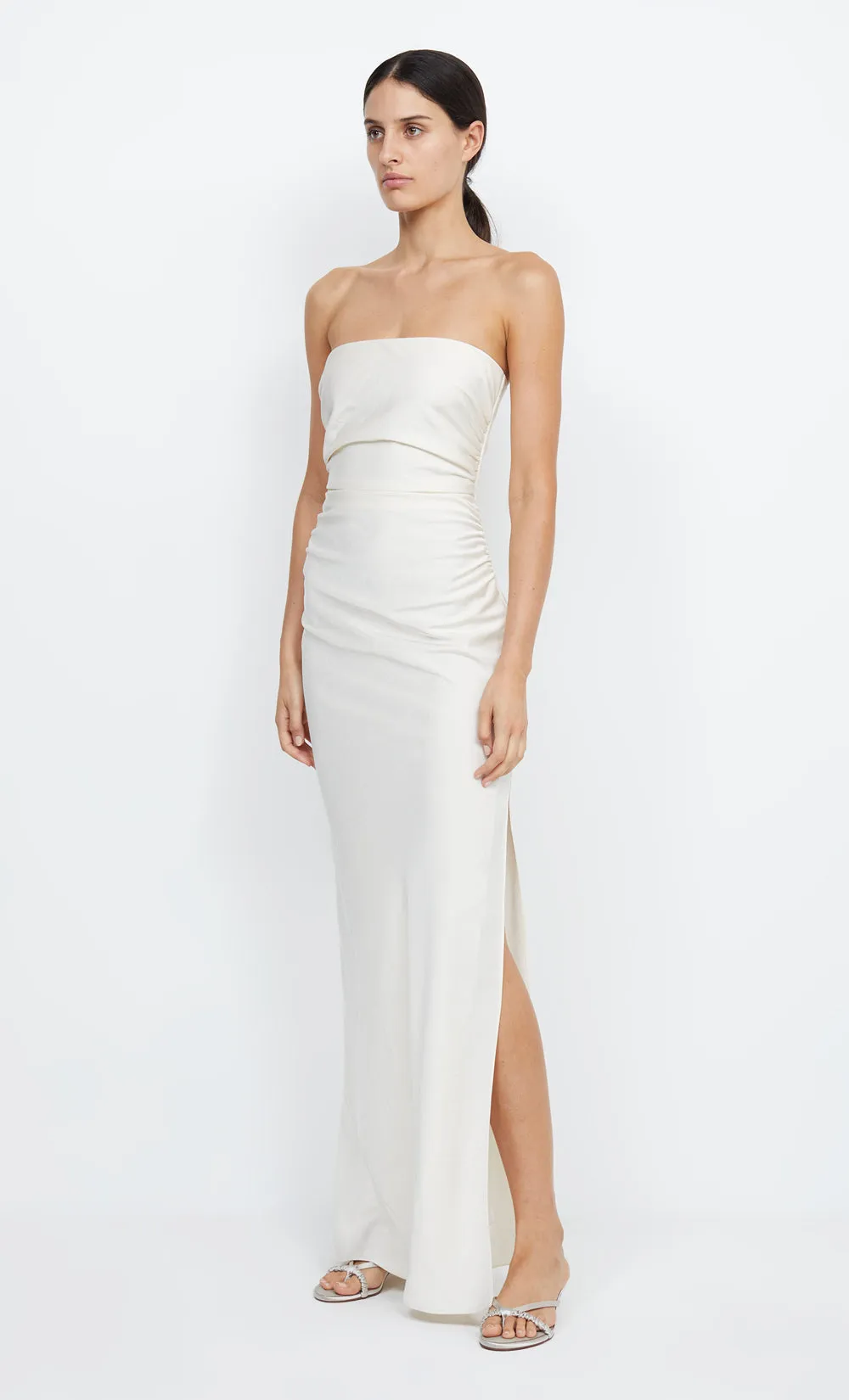 ETERNITY STRAPLESS MAXI - CREAM