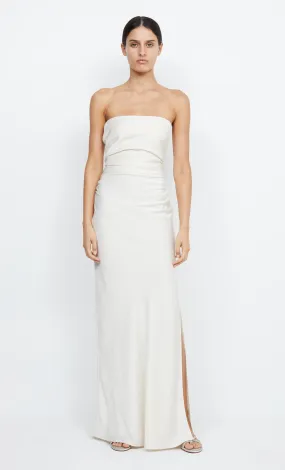 ETERNITY STRAPLESS MAXI - CREAM