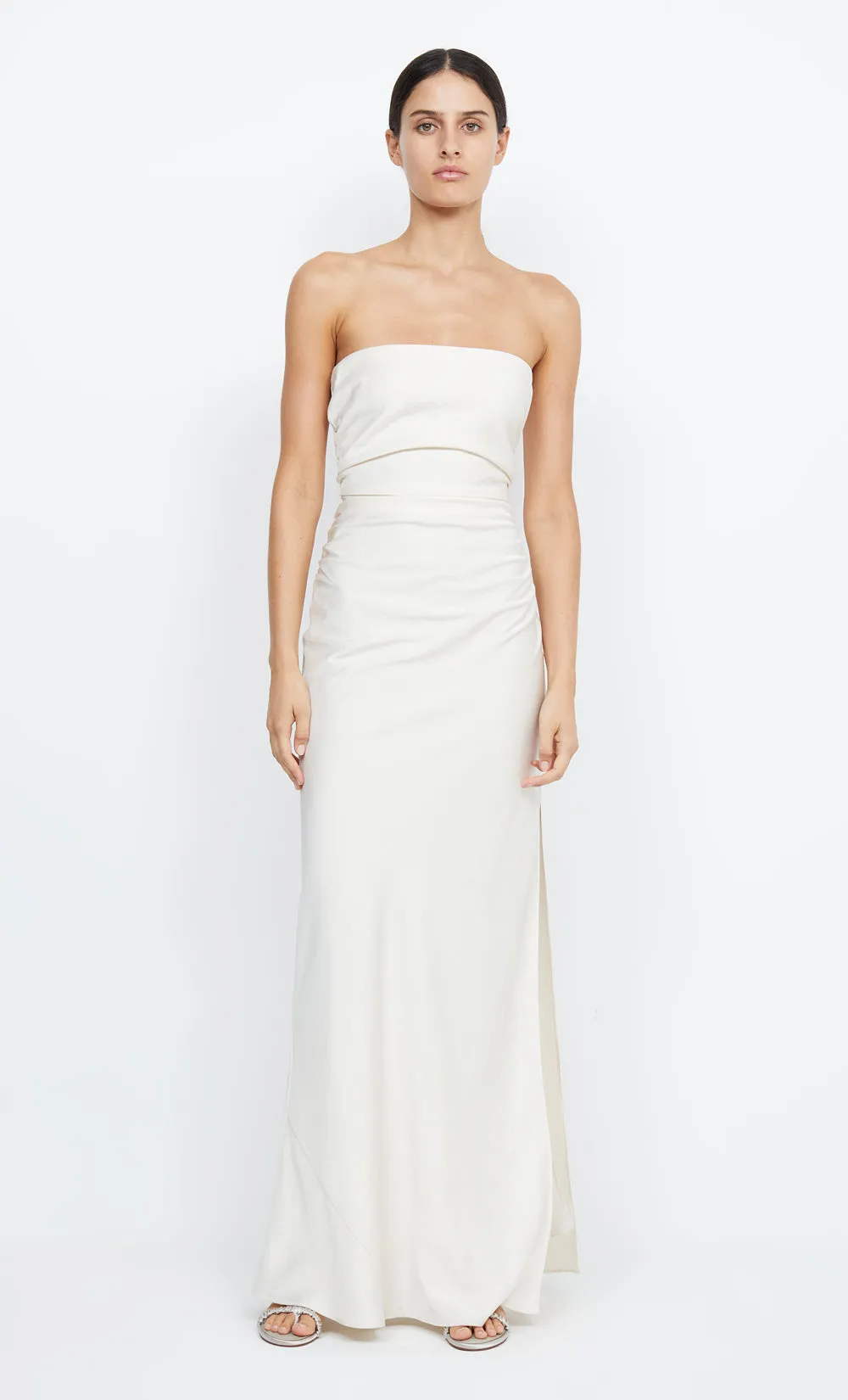 ETERNITY STRAPLESS MAXI - CREAM