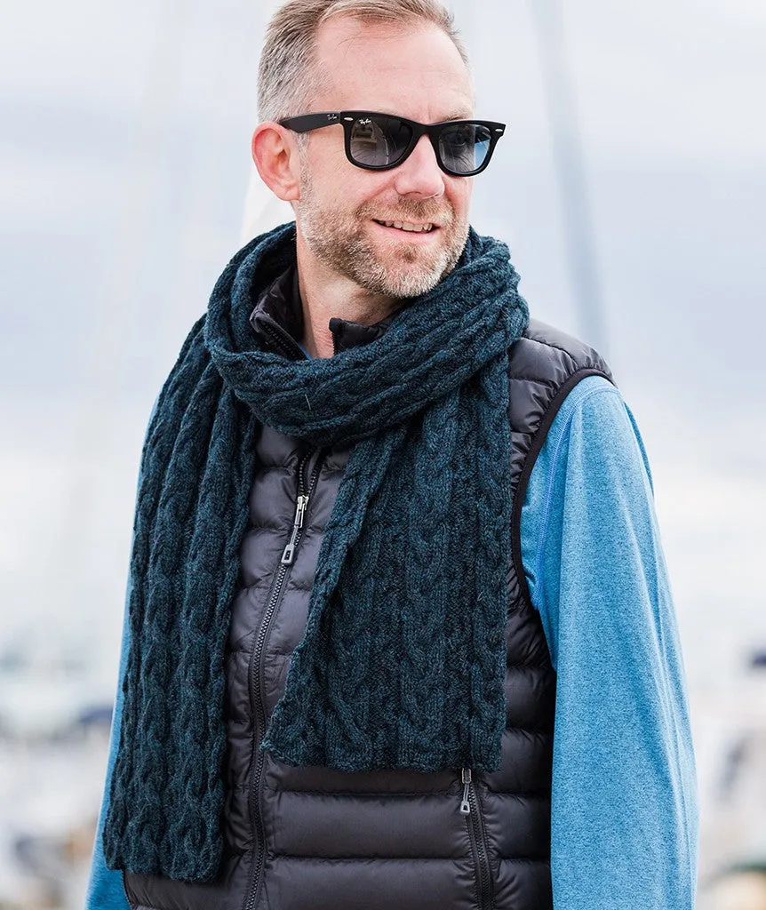 Fair Winds Beanie & Scarf Using Blue Sky Fibers Woolstok