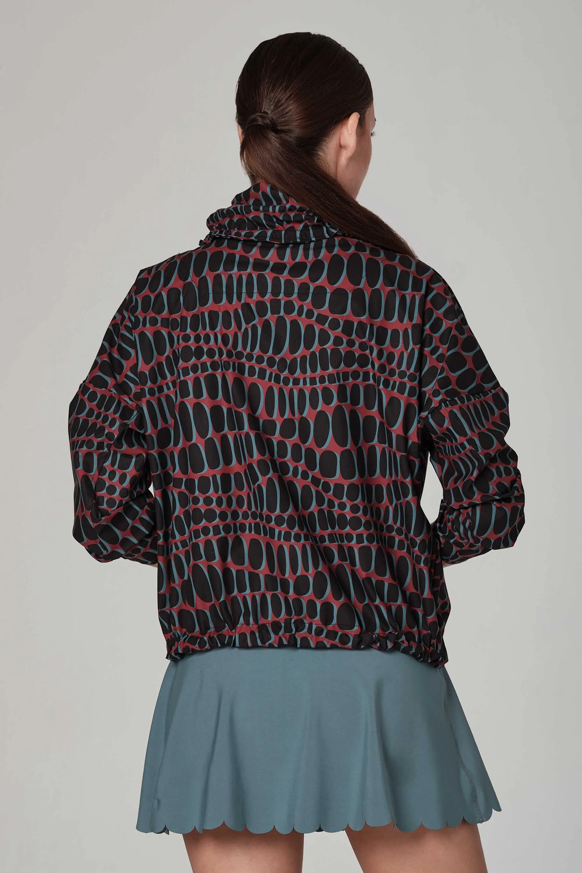 Fine Print Wild Thing Merlot Jacket